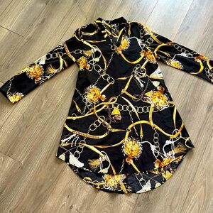 Sheer chain dress/bathing suit cover (designer inspired)